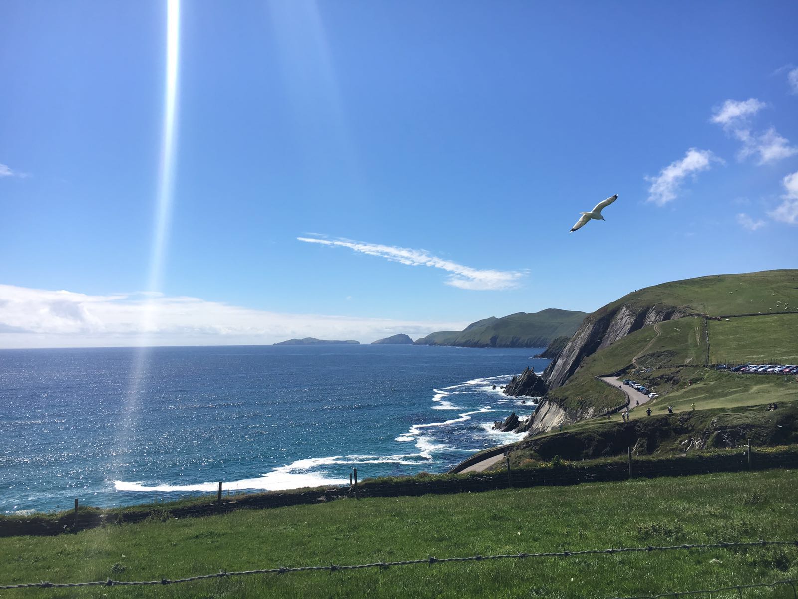 Looking towards the Blaskets